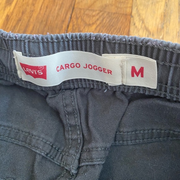 Levi’s Boys Cargo Jogger Pants Gray Size M 10–12 - Picture 7 of 8